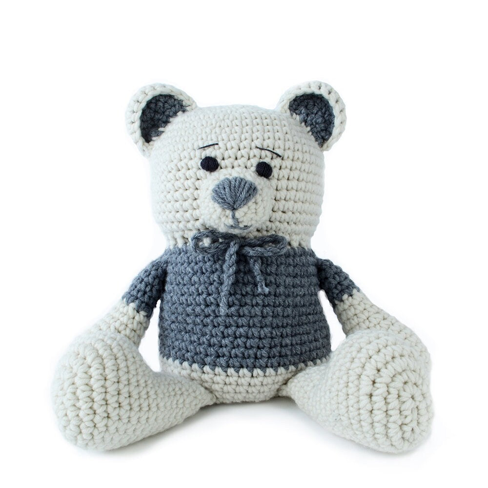 Polar Bear Amigurumi Blanket Crochet Pattern (PDF)