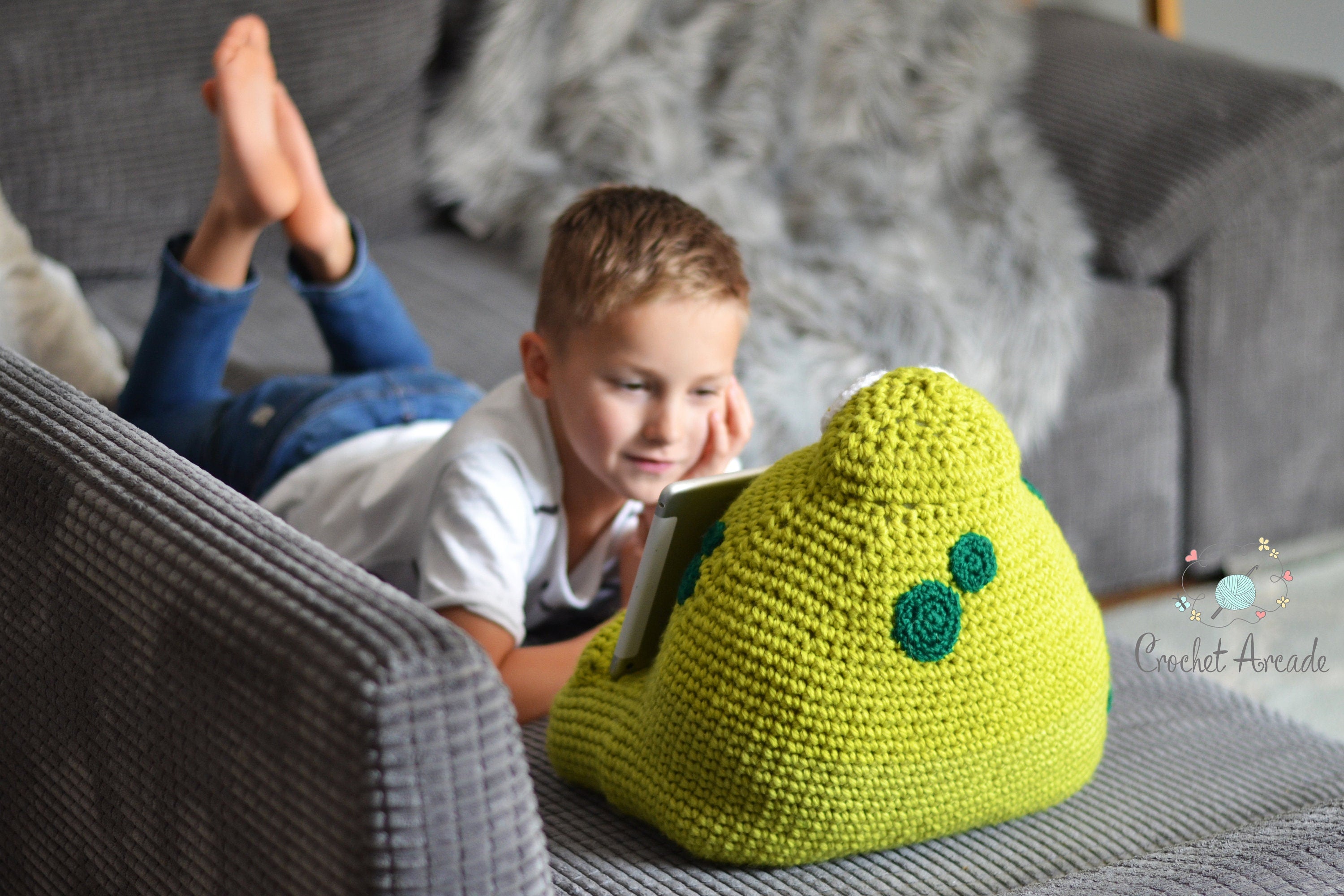 Crochet Book and Tablet Holder PATTERNS eBook, Owl, Unicorn (PDF Pattern)