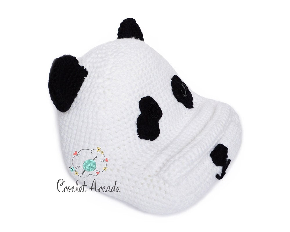Panda Book/Tablet Holder Crochet Pattern (PDF)