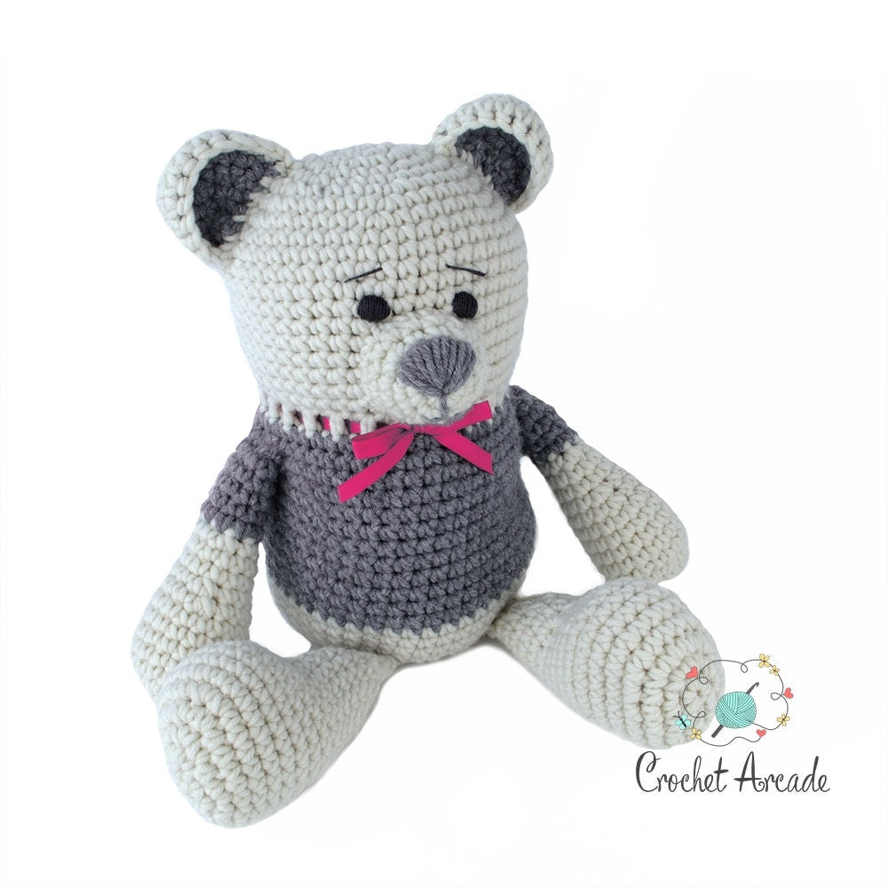Polar Bear Amigurumi Blanket Crochet Pattern (PDF)