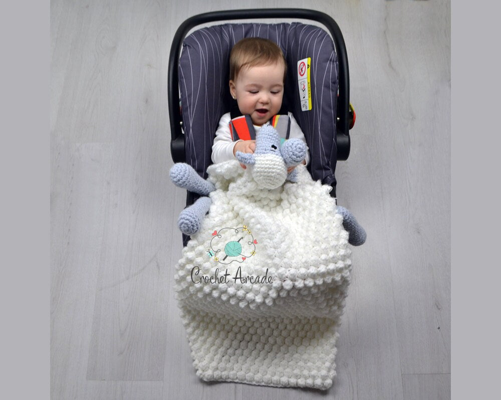 BABY BLANKET Crochet Pattern Pdf | ORIGINAL Cuddle and Play Sheep Crochet Baby Blanket Pattern | Lamb Baby Blanket Crochet Pattern |