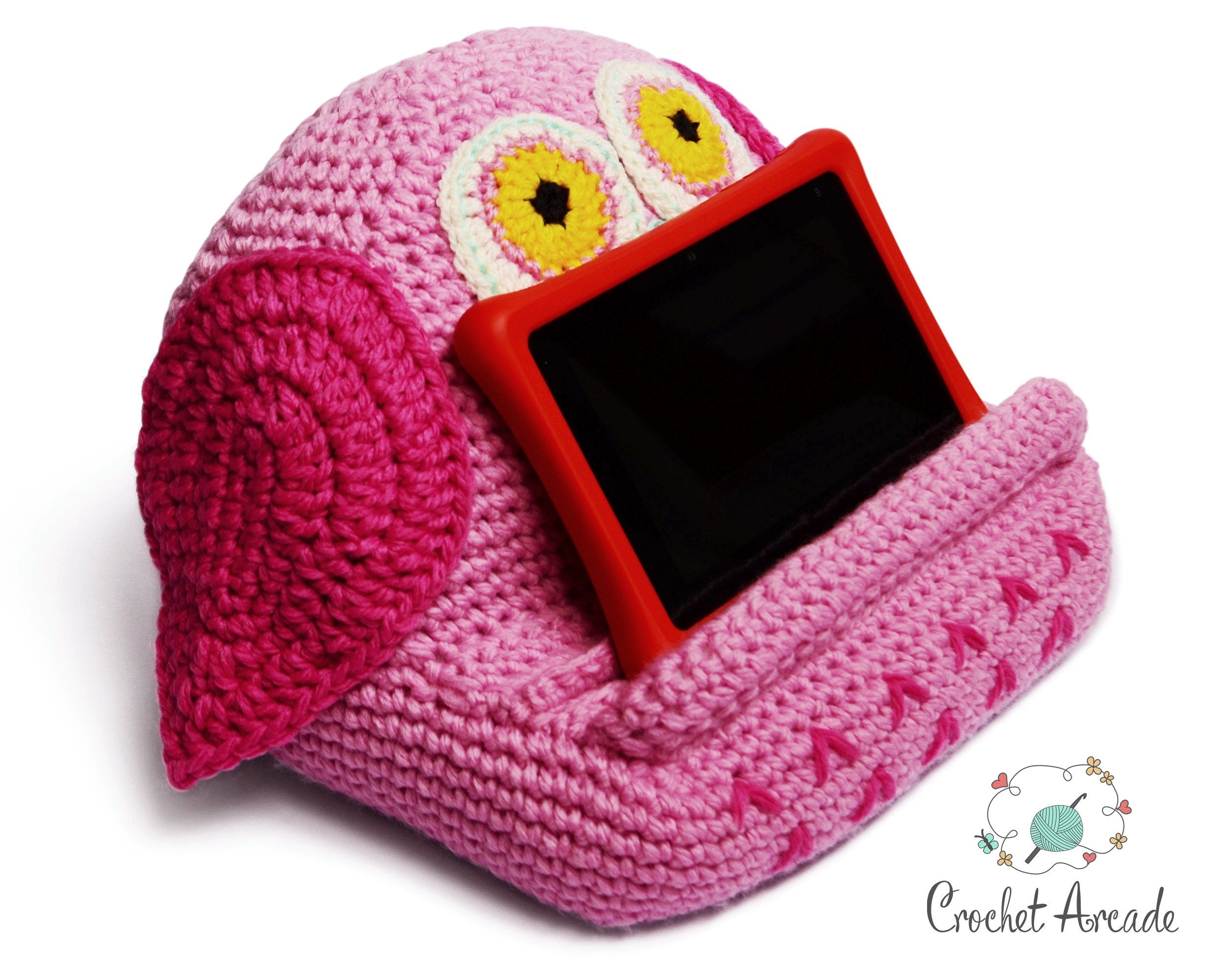 Crochet Suzi Owl Book/Tablet Holder Pattern (PDF)