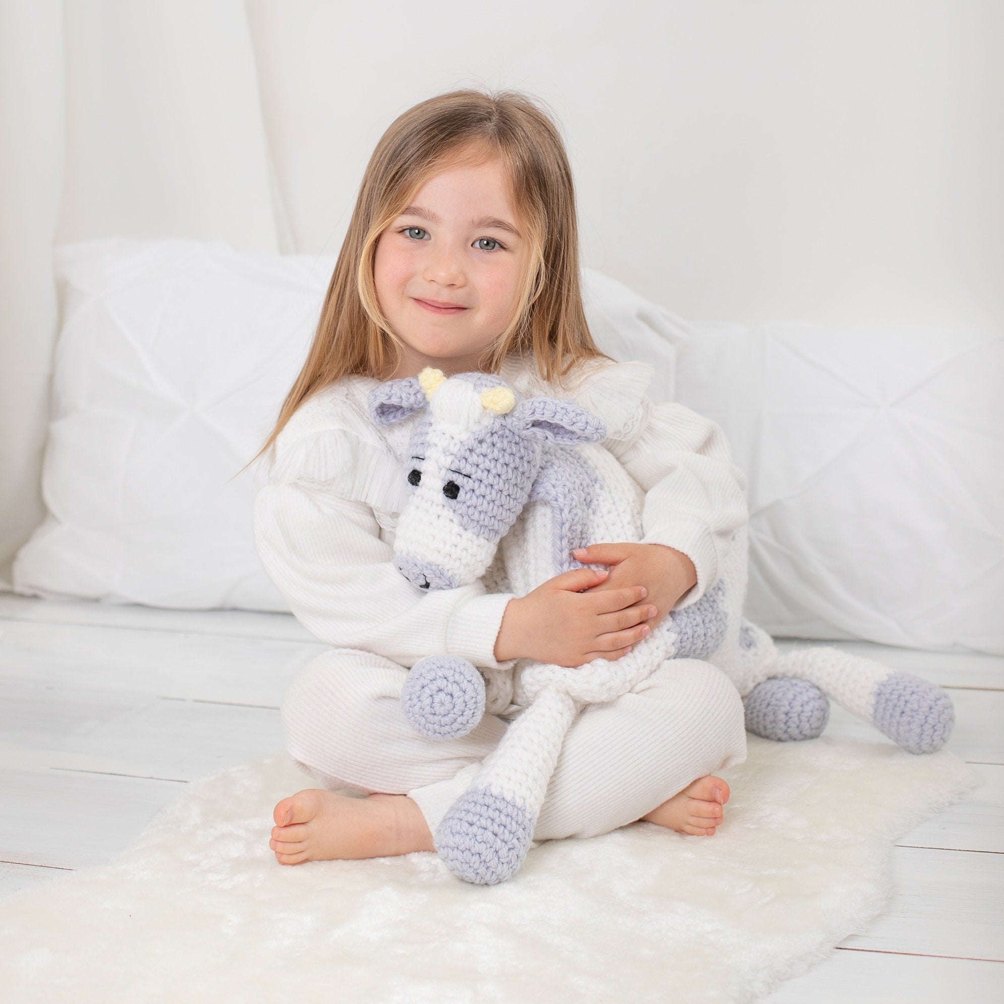 Crochet Cow Baby Blanket Pattern, Cuddle and Play Afghan (PDF Pattern)