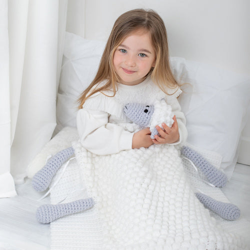 BABY BLANKET Crochet Pattern Pdf | ORIGINAL Cuddle and Play Sheep Crochet Baby Blanket Pattern | Lamb Baby Blanket Crochet Pattern |