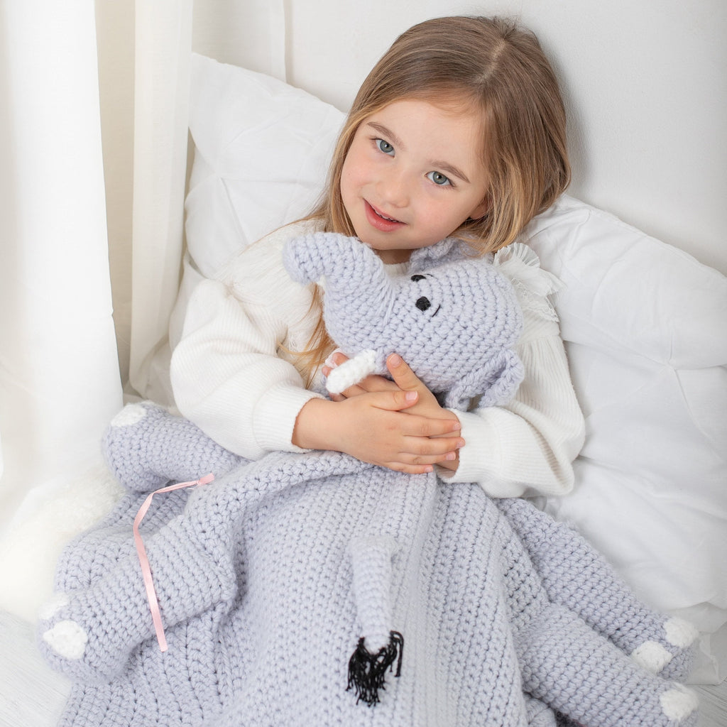 BABY BLANKET Crochet Pattern PDF | Cuddle and Play Elephant Crochet Baby Blanket Pattern | Elephant Baby Blanket Crochet Pattern | Amigurumi