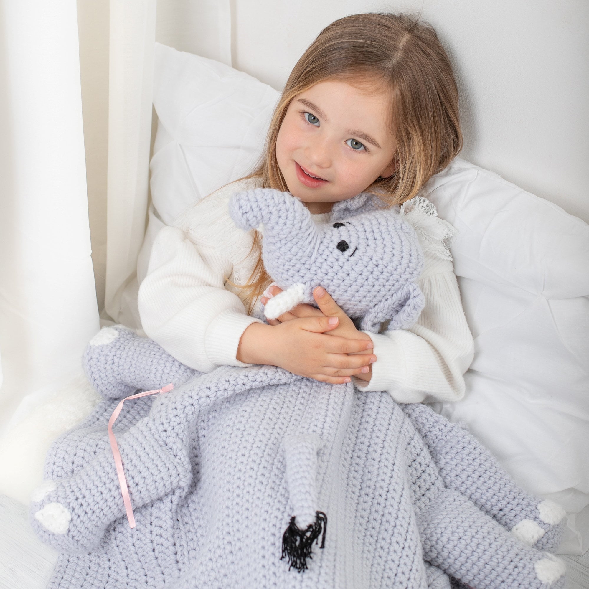 BABY BLANKET Crochet Pattern PDF | Cuddle and Play Elephant Crochet Baby Blanket Pattern | Elephant Baby Blanket Crochet Pattern | Amigurumi