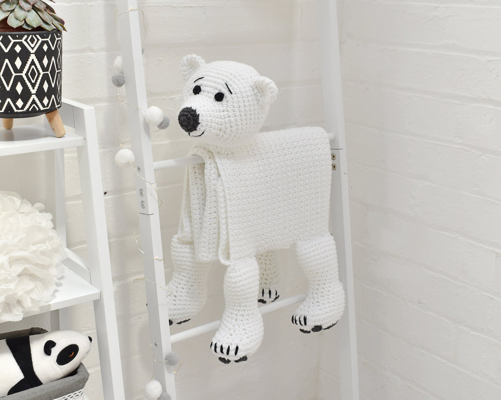 Bear Blanket Crochet PATTERN Cuddle and Play crochet blanket pattern | panda bear | teddy bear | polar bear | crochet bear baby blanket