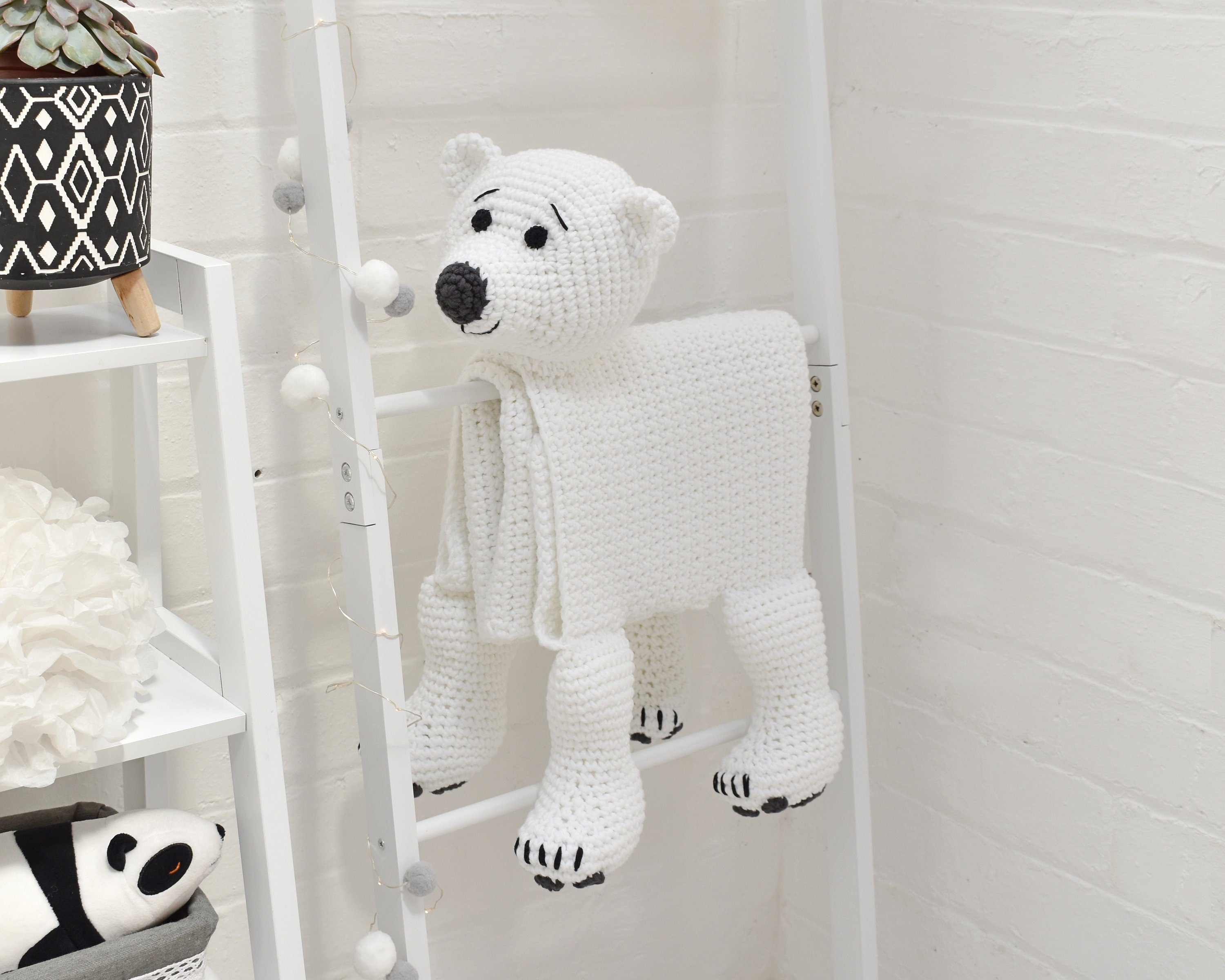 Bear Blanket Crochet PATTERN Cuddle and Play crochet blanket pattern | panda bear | teddy bear | polar bear | crochet bear baby blanket