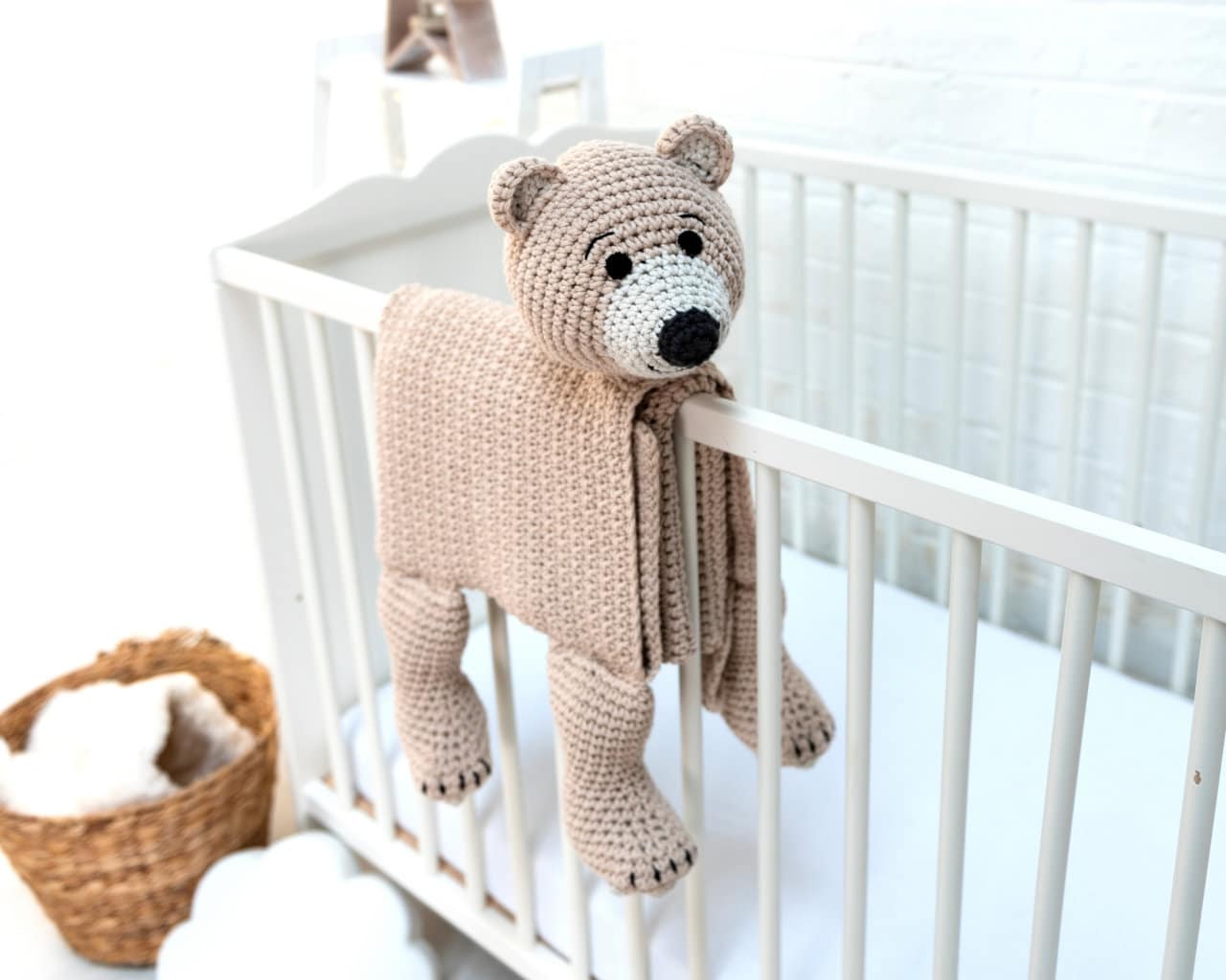 Bear Blanket Crochet PATTERN Cuddle and Play crochet blanket pattern | panda bear | teddy bear | polar bear | crochet bear baby blanket