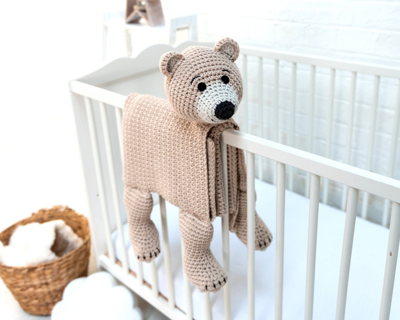Bear Baby Blanket Crochet Pattern | Teddy, Panda, Polar (PDF Pattern)