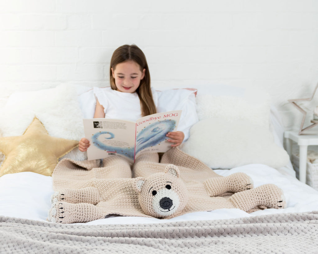 Bear Blanket Crochet PATTERN Cuddle and Play crochet blanket pattern | panda bear | teddy bear | polar bear | crochet bear baby blanket