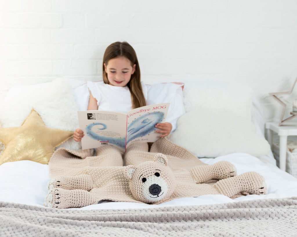 Bear Baby Blanket Crochet Pattern | Teddy, Panda, Polar (PDF Pattern)