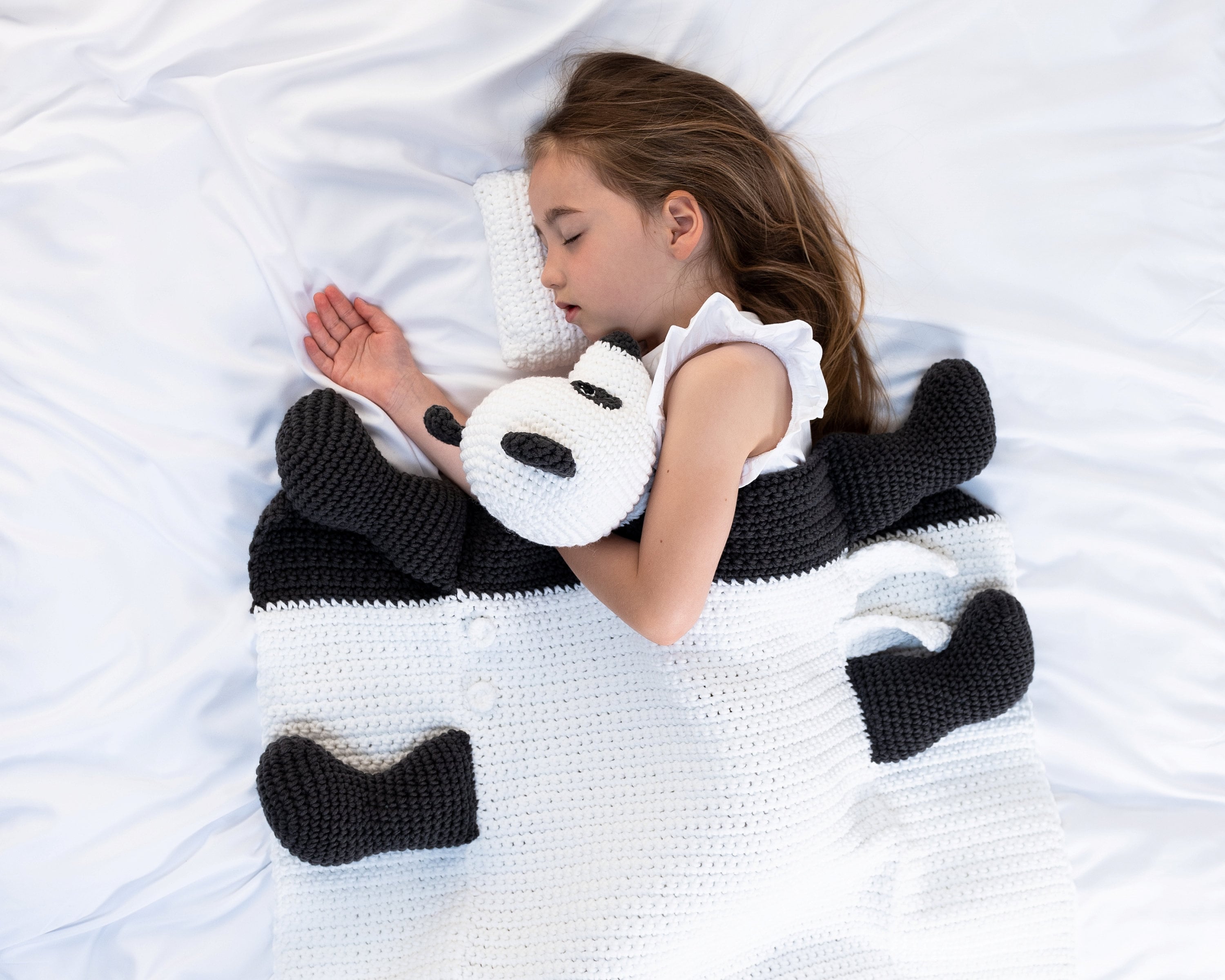 Bear Baby Blanket Crochet Pattern | Teddy, Panda, Polar (PDF Pattern)