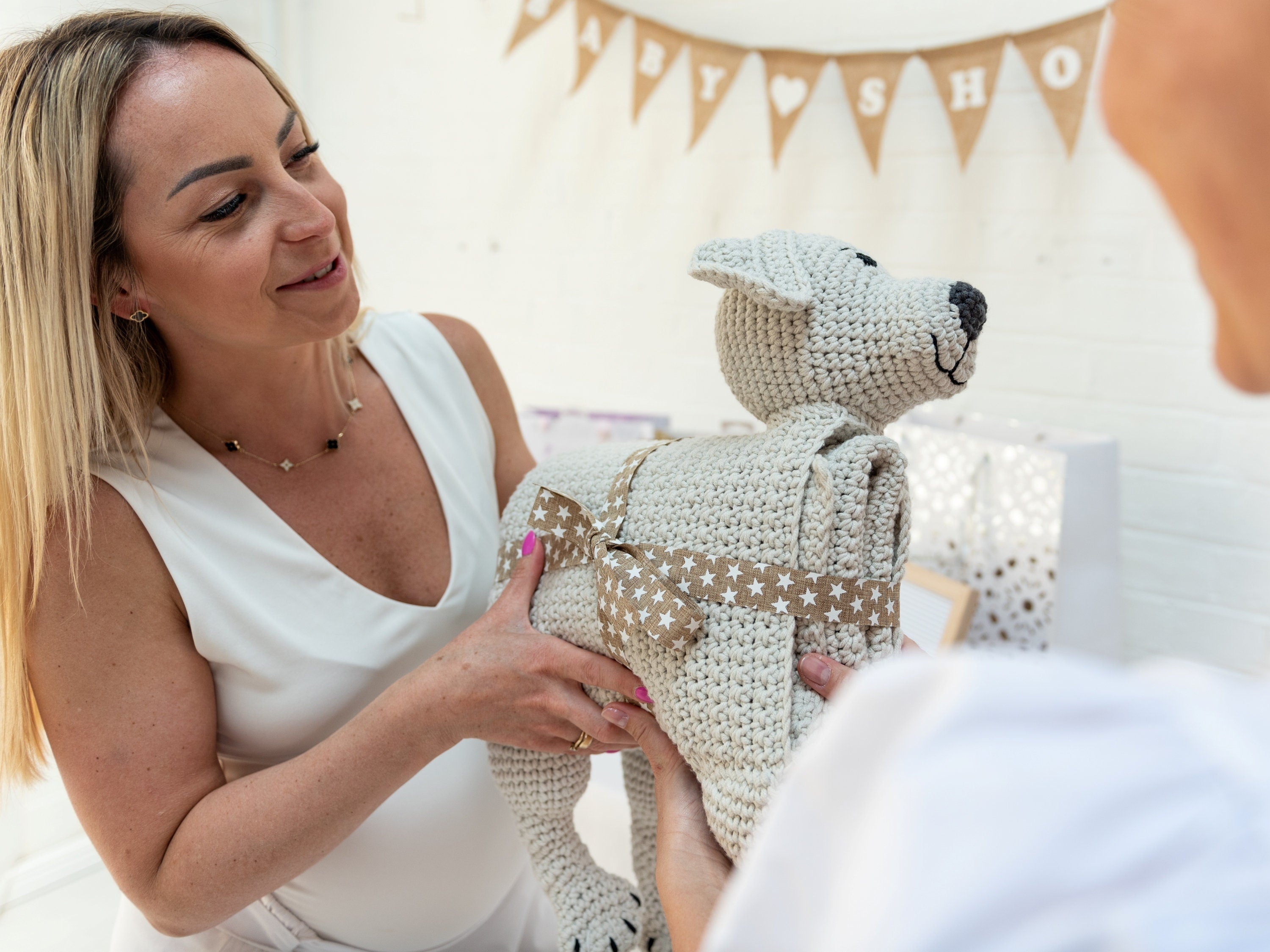 Dog Blanket Toy Crochet Pattern, Baby Blanket Crochet Pattern, Crochet Dog, Crochet Labrador toy crochet pattern, Toddler blanket crochet