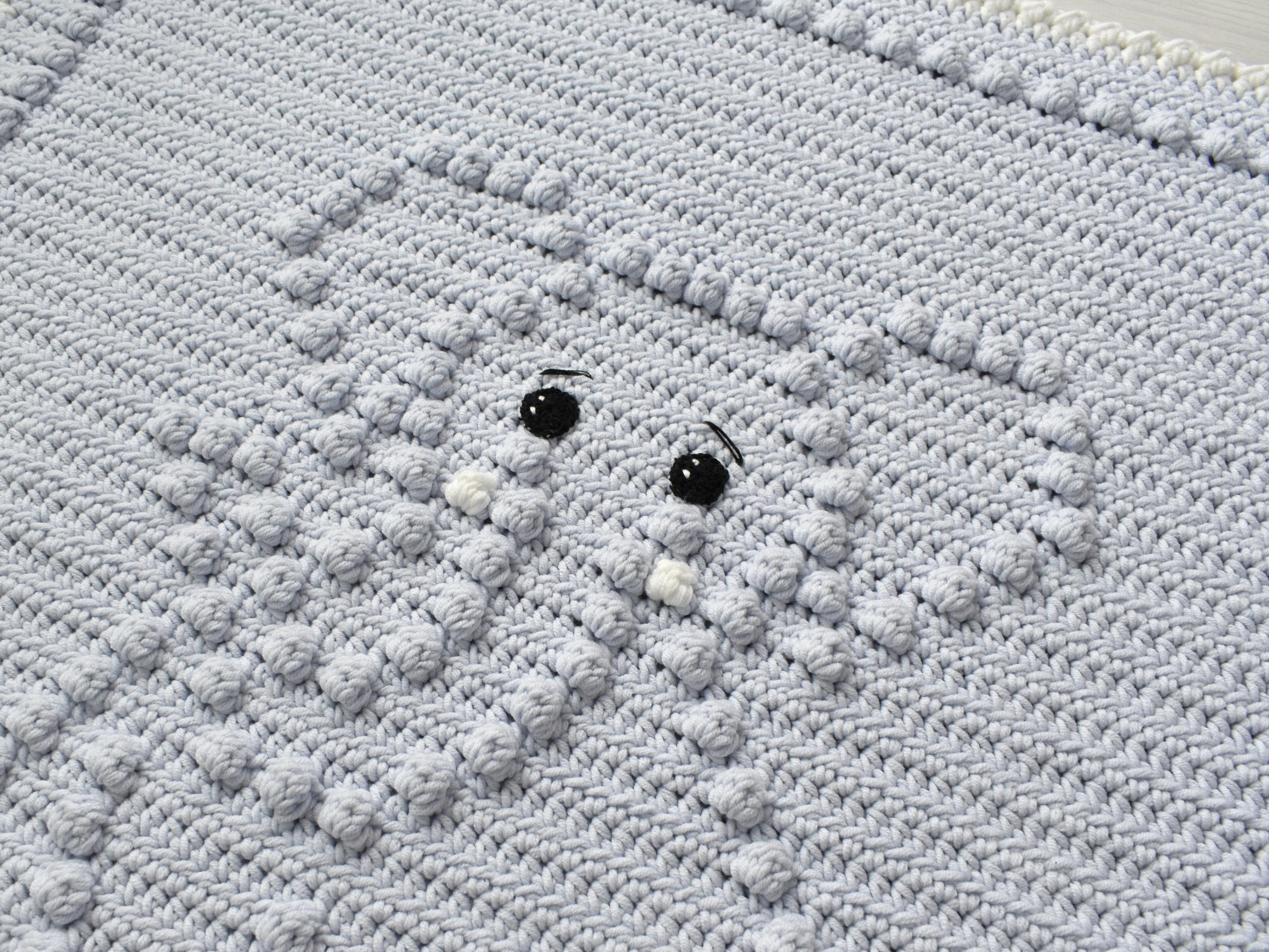 Elephant Crochet Baby Blanket Pattern | Bobbly Stitches (PDF Pattern)