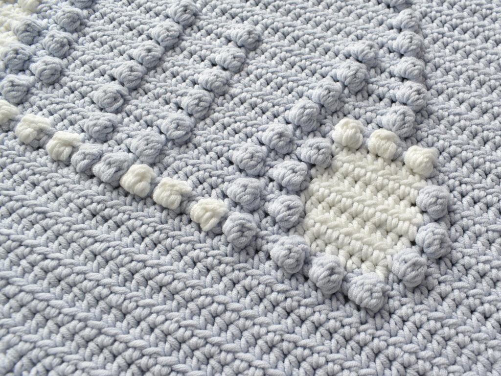 Elephant Crochet Baby Blanket Pattern | Bobbly Stitches (PDF Pattern)