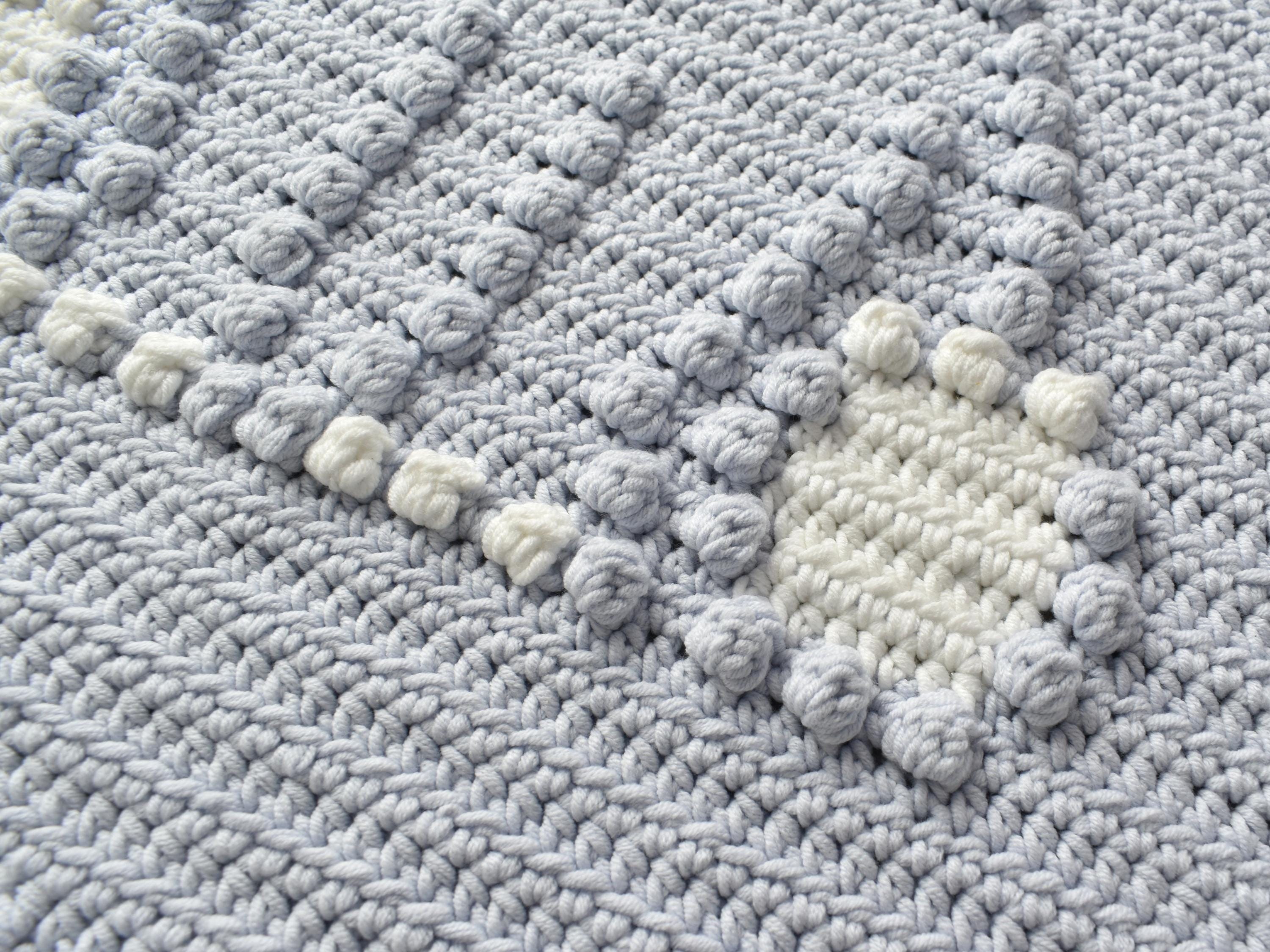 Elephant Crochet Baby Blanket Pattern | Bobbly Stitches (PDF Pattern)