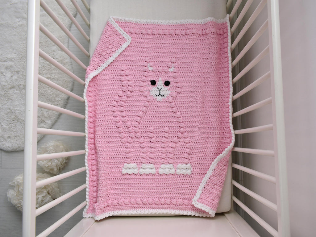 Crochet Cat Baby Blanket Pattern | Bobbly 3D Design (PDF Pattern)