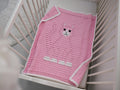 Crochet Cat Baby Blanket Pattern | Bobbly 3D Design (PDF Pattern)