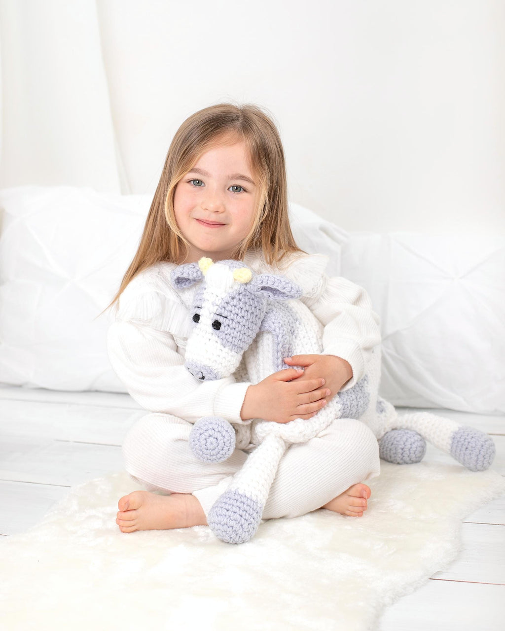 Folding Cow Baby Blanket CROCHET PATTERN (PDF) – Cuddle & Play Animal Blanket Toy, Baby to Adult