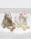 Unicorn Horse Baby Blanket Crochet Pattern | 3-in-1 Toy (PDF Pattern)